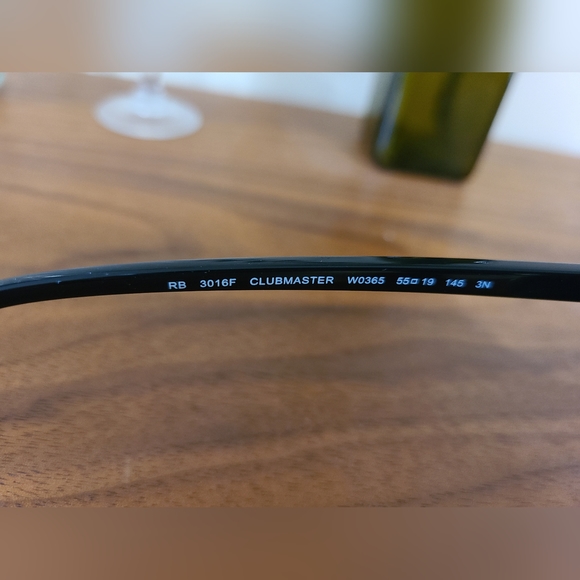 Rayban club master sunglasses - Picture 3 of 4